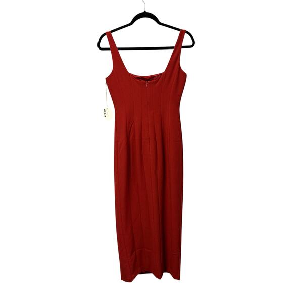 STAUD Red Maxi Dress - Picture 7 of 7